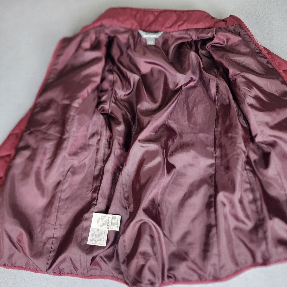 Eddie Bauer Women's Quilted Jacket In Purple/Egg Plant Size Small - Picture 3 of 12
